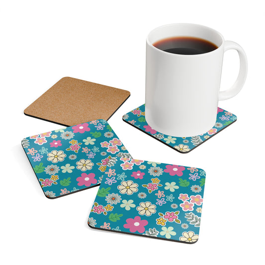 Blooming Beauty Coaster Set