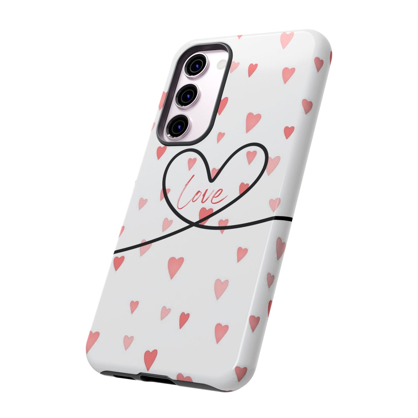 Cute Love Heart Phone Case