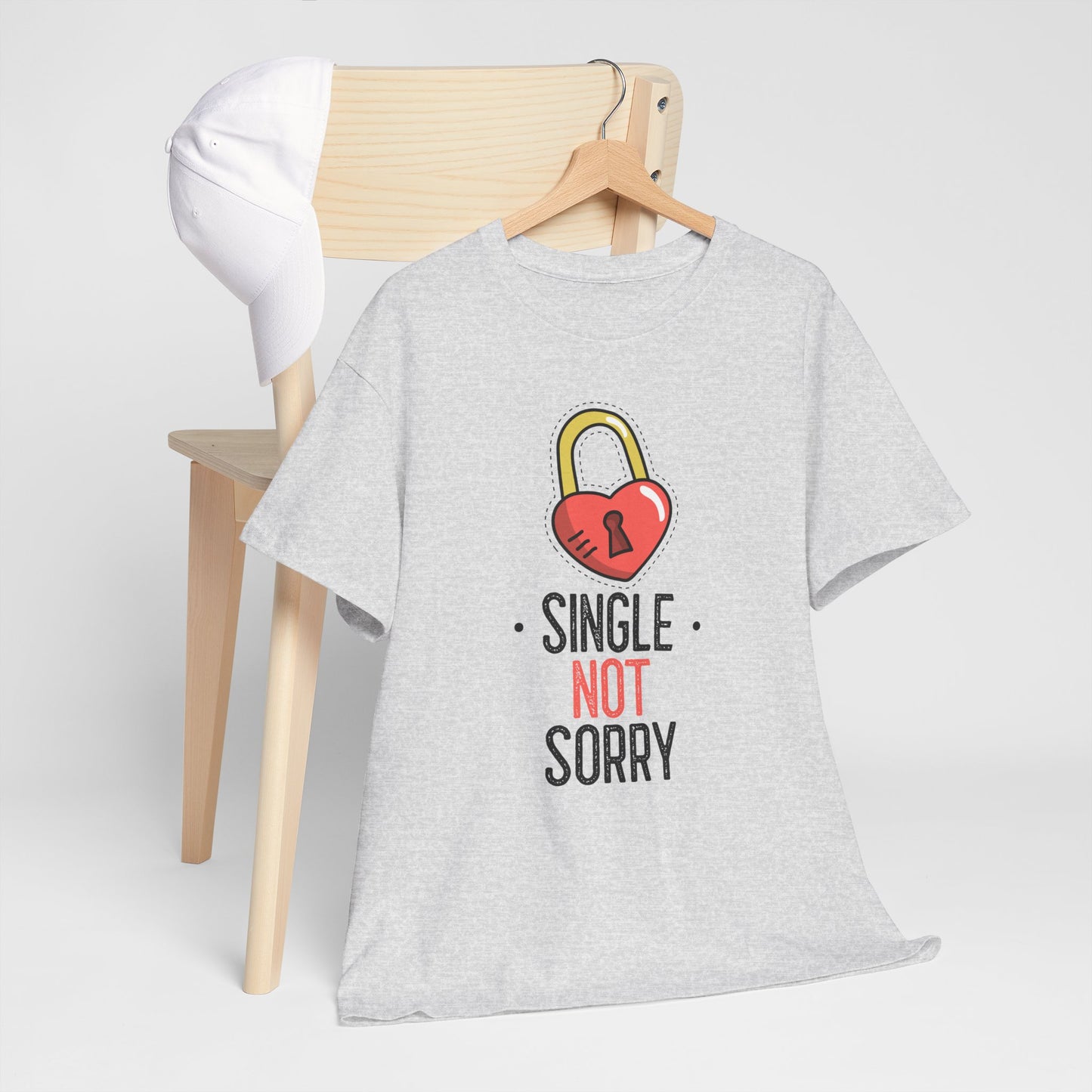 Single Not Sorry Cotton Tee
