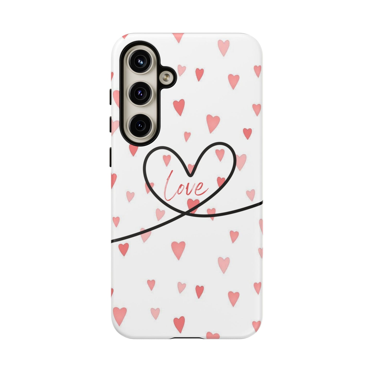 Cute Love Heart Phone Case