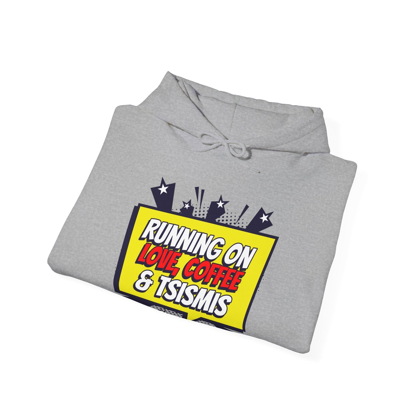 Running on Love, Coffee & Tsismis Hoodie