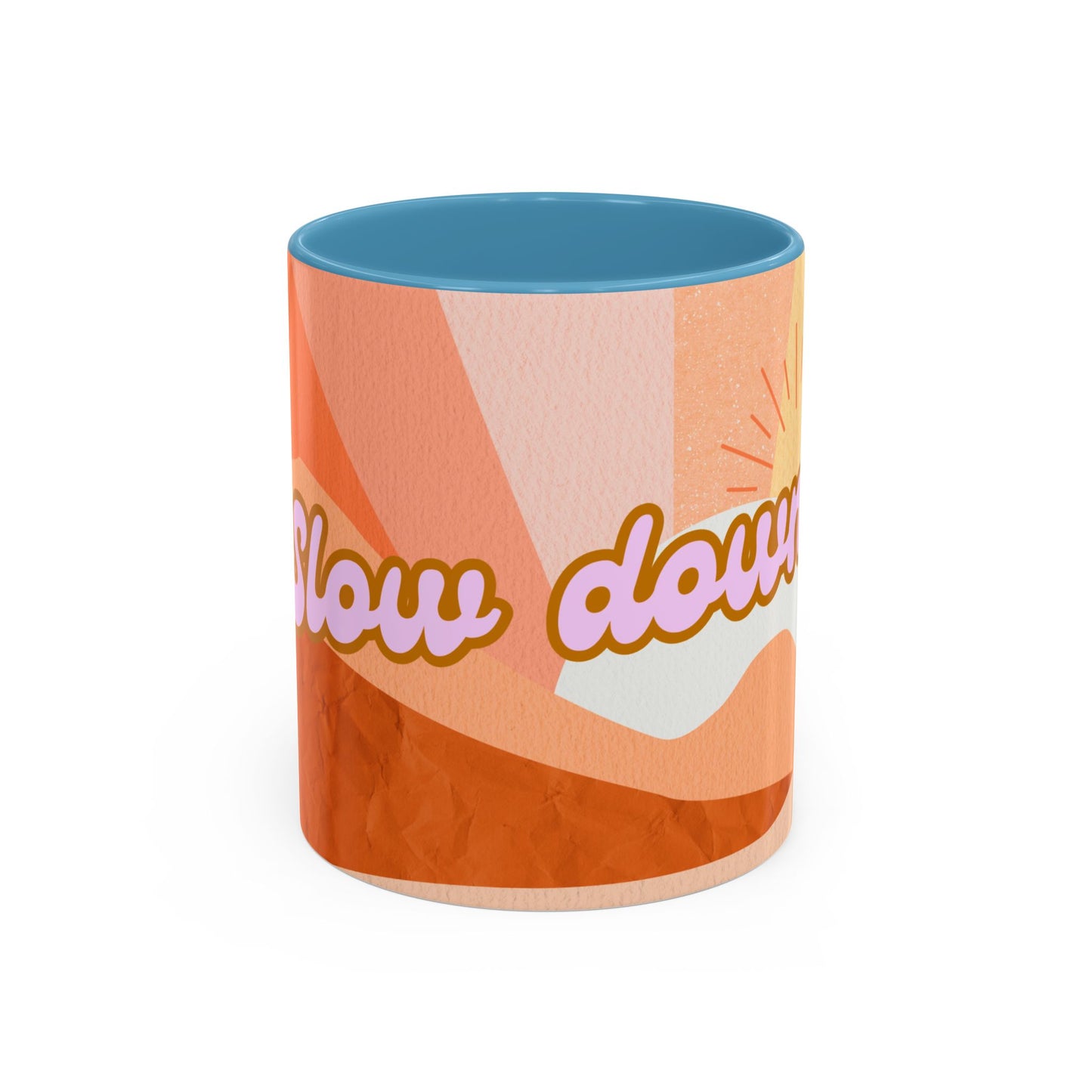 Bohemian 'Slow Down' Coffee Mug