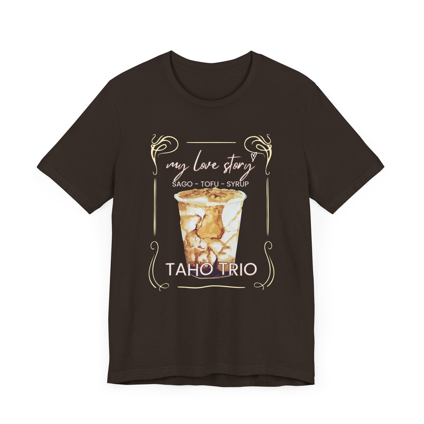 My Love Story: Taho Trio Premium Soft Men's Tee