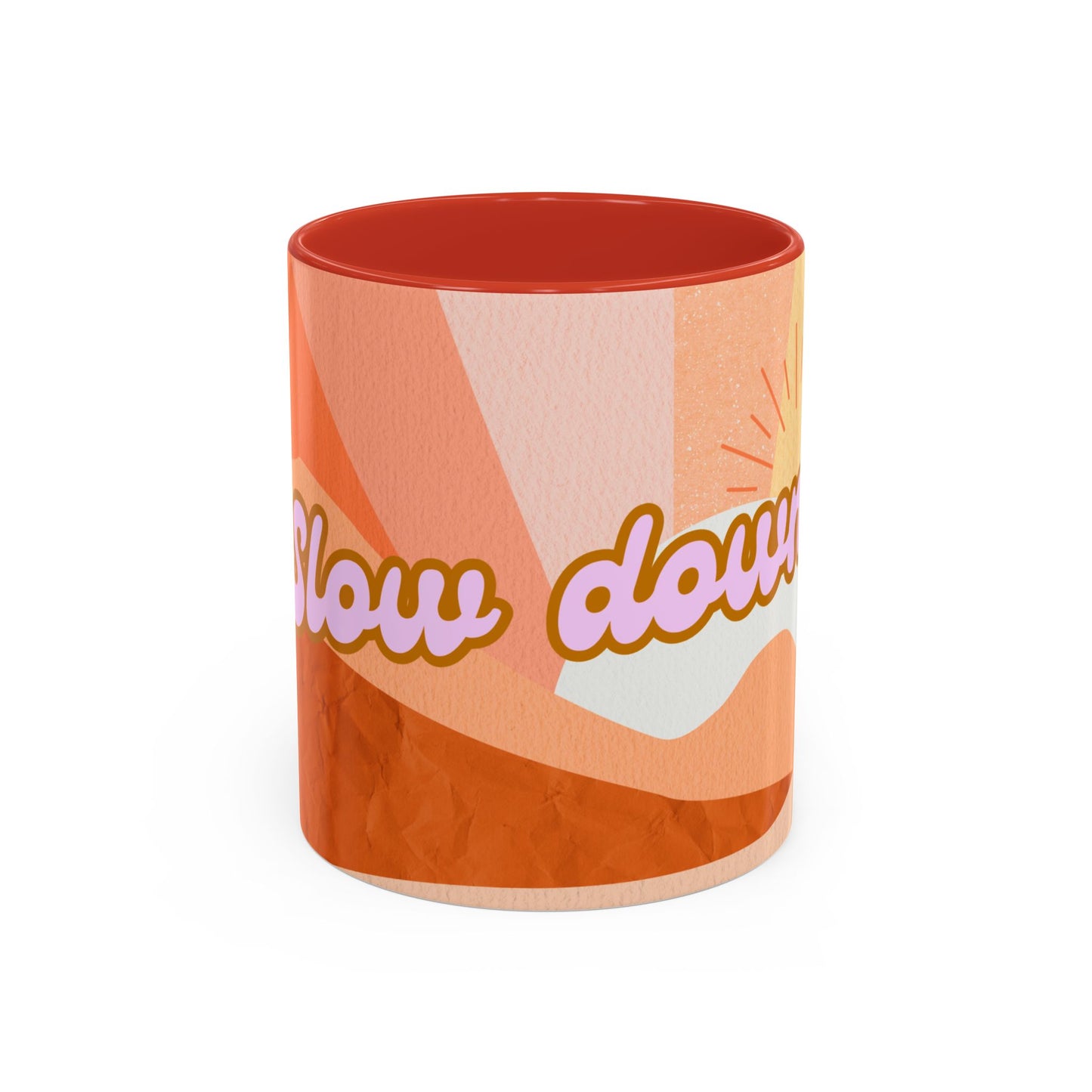 Bohemian 'Slow Down' Coffee Mug