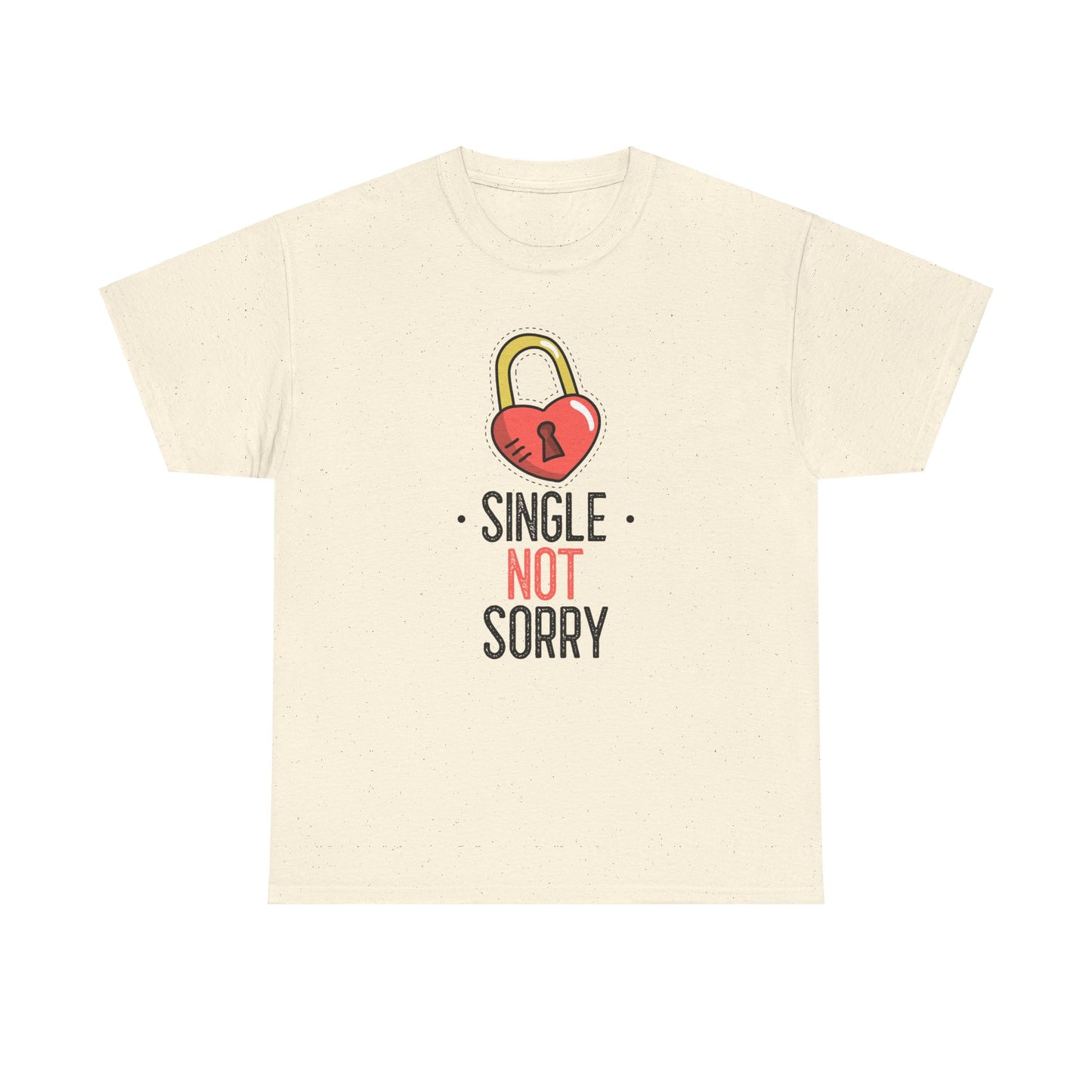 Single Not Sorry Cotton Tee