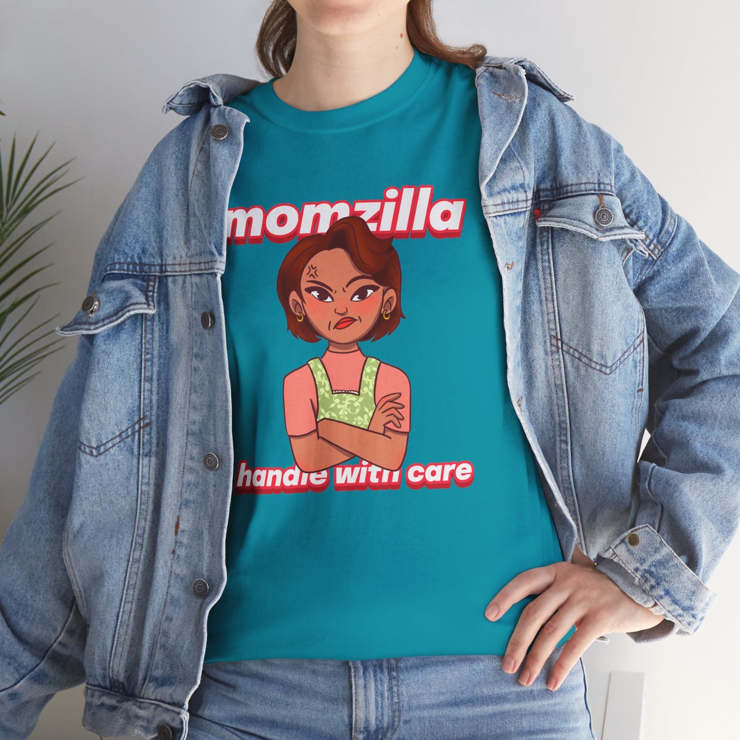 Momzilla Handle with Care Women's Tee