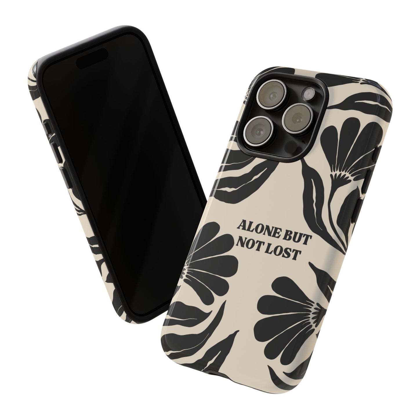'Alone But Not Lost' Phone Case
