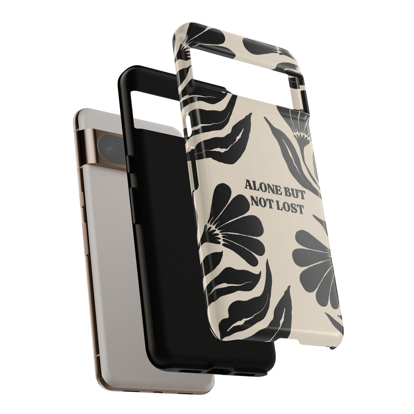 'Alone But Not Lost' Phone Case