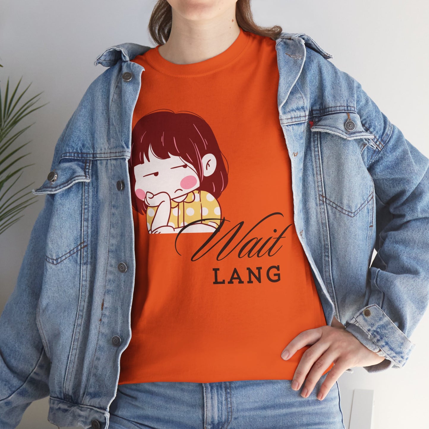Wait Lang Women's Cotton Tee