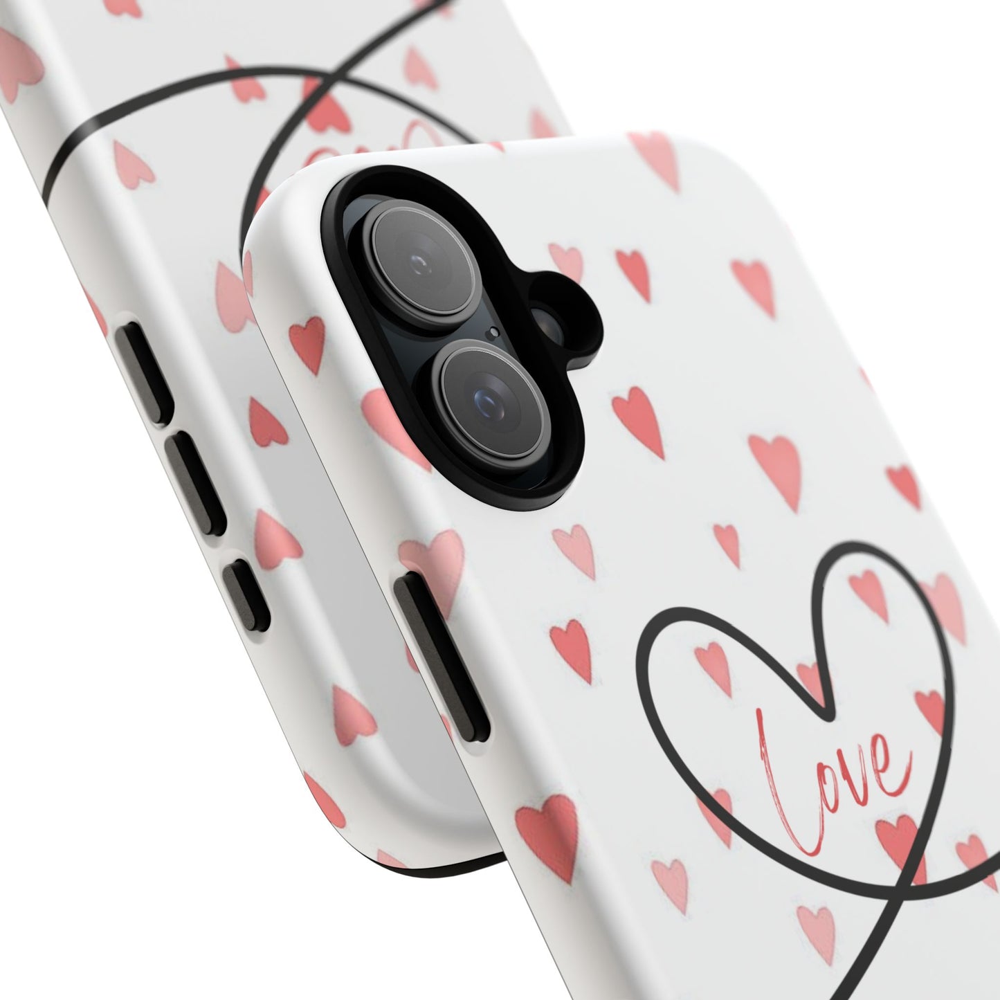 Cute Love Heart Phone Case