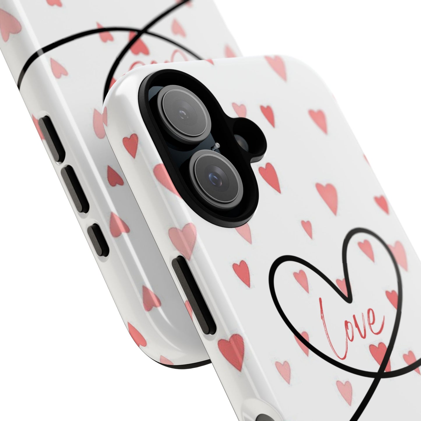 Cute Love Heart Phone Case