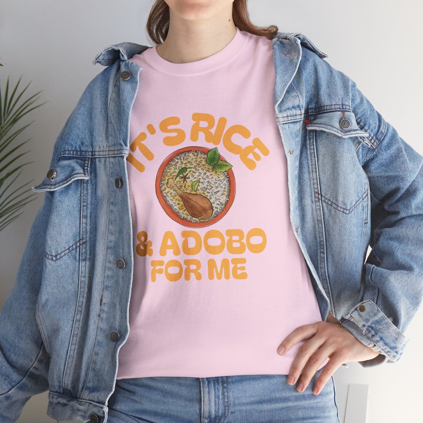 It's Rice and Adobo For Me Women's Cotton Tee