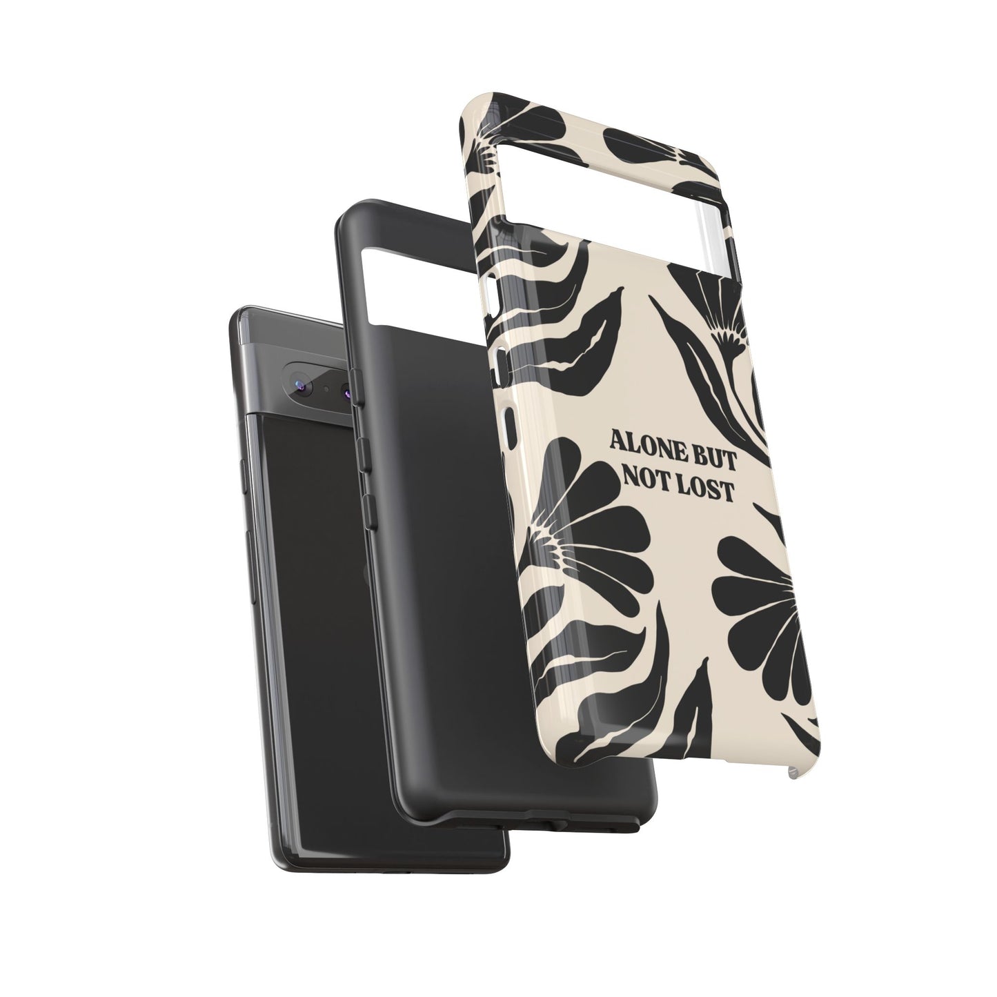 'Alone But Not Lost' Phone Case